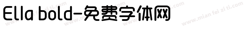 ElIa bold字体转换